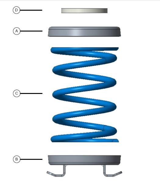 für Ducato 250 290 MAD Medium Duty Höherlegungsfedern Zusatzfedern Höherlegung ca. 35/30mm VA HA