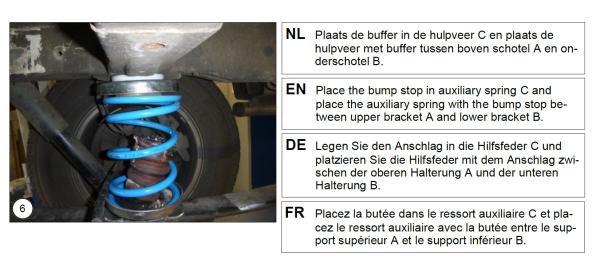 für Ducato 250 290 MAD Medium Duty Höherlegungsfedern Zusatzfedern Höherlegung ca. 35/30mm VA HA