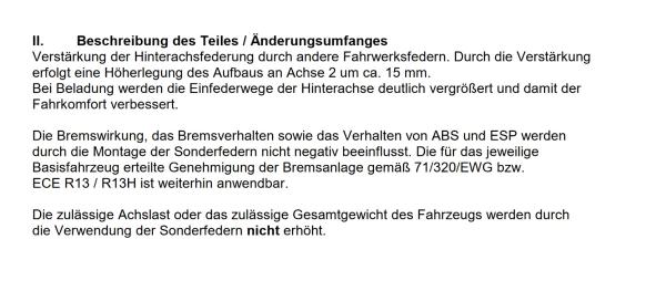 Für Renault Scenic IV RFA MAD Verstärkungsfedern Hinterachse HV-140638