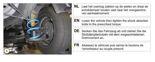 für Townstar NFK MAD Verstärkte Federn Höherlegungsfedern Set 15-20mm HV-146201