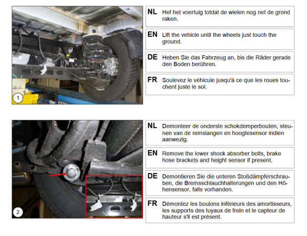 MAD Zusatzfedern für Nissan Townstar Elektro Verstärkung der Serienfeder HA HV-146225