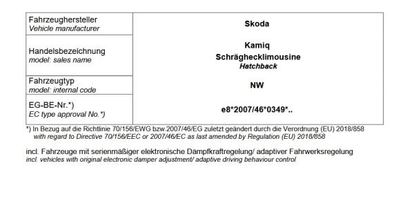 für VW Taigo MAD Zusatzfedern Höherlegungsfedern 20mm HV-193355