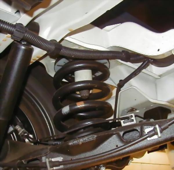 Für VW T6 T6.1 MAD Höherlegungsfedern ca. 20mm verstärkte Federn Hinterachse