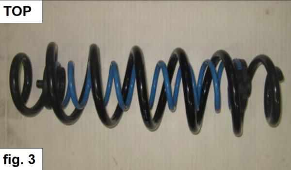 für Seat Altea 5P MAD Zusatzfedern Verstärkungsfedern Hinterachse HV-199515