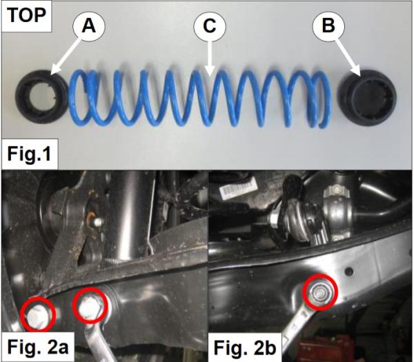 für Seat Leon IV KL MAD Höherlegungsfedern Zusatzfedern Verstärkungsfedern Hinterachse HV-199525