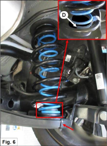 für Tiguan III CT1 MAD Höherlegungsfedern Zusatzfedern Verstärkungsfedern Hinterachse HV-199525