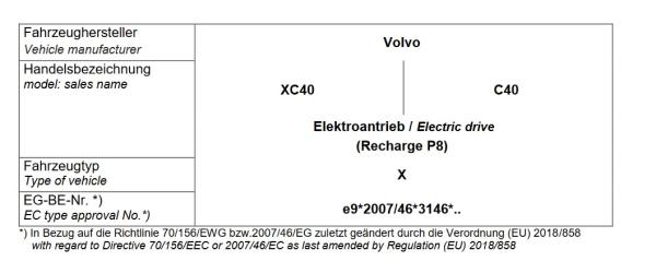 für Volvo C40 MAD Zusatzfedern Höherlegungsfedern 20mm Verstärkung HA HV-202435