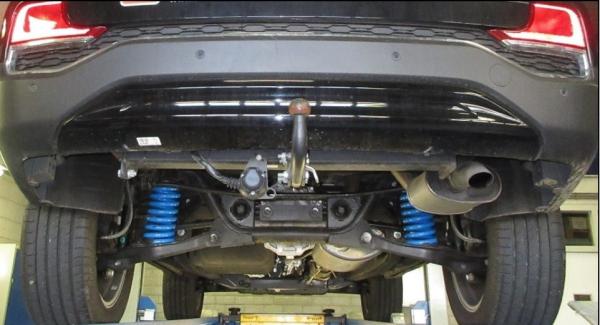 für SsangYong Rexton YK Y400 MAD verstärkte Höherlegungsfedern 20mm Verstärkung HA HV