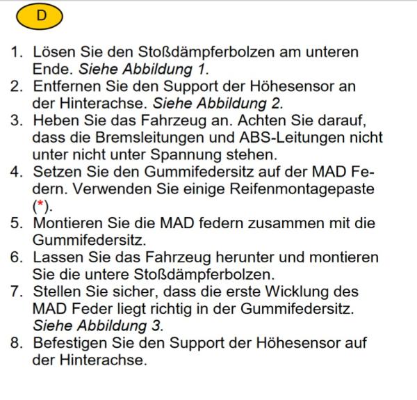 Für Renault Talisman 2WD RFD L2M LP Frontantrieb MAD verstärkte Federn HV-310328