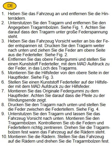 für Nissan Pathfinder R51 MAD Zusatzfedern Höherlegungsfedern Verstärkung HV-314265