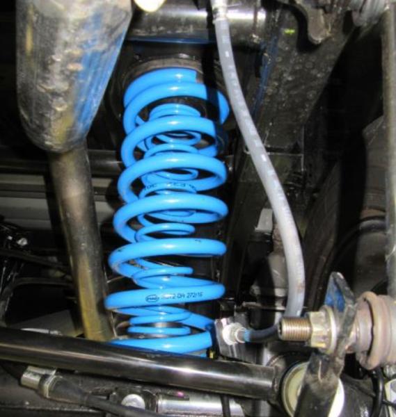 für Navara NP300 D23 Heavy Duty MAD Höherlegungsfedern 25-30mm verstärkt HA