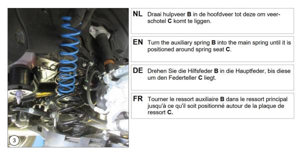 für Suzuki Vitara LY MAD Zusatzfedern Verstärkung der Serienfedern HV-391075