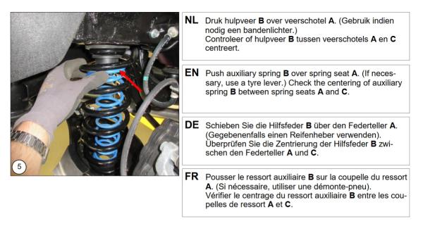 für Suzuki Vitara LY MAD Zusatzfedern Verstärkung der Serienfedern HV-391075