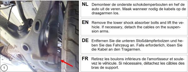 MAD Höherlegungsfedern für Zafira Life D Heavy Duty VA HA Set  bis 1500kg