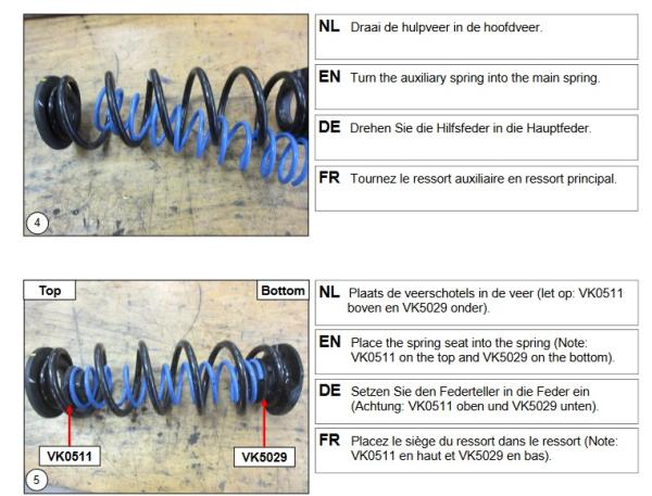 für Hyundai I20 BC3 MAD Zusatzfedern Höherlegungsfedern 25mm Verstärkung HA HV-373285