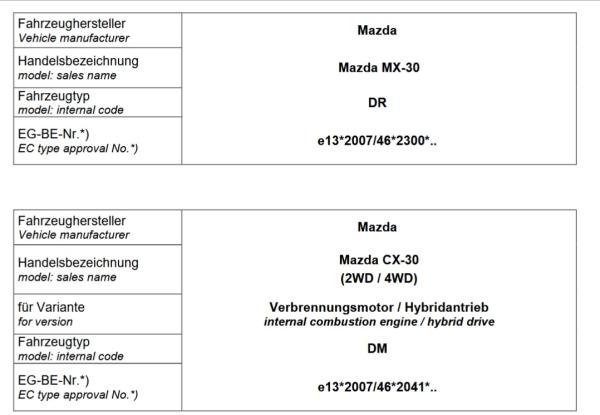 Für Mazda CX-30 DM MAD Zusatzfedern HA Verstärkung Serienfeder 20mm Höherlegung