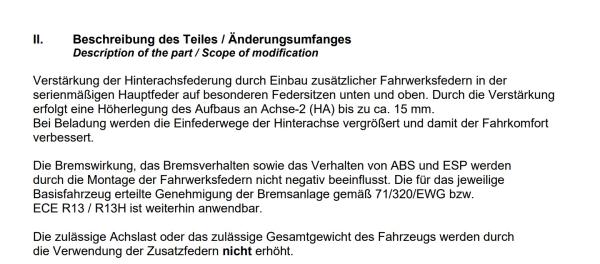für Kia Niro II SG2 Hybrid Elektro MAD Zusatzfedern Höherlegungsfedern 15mm HA HV-491115
