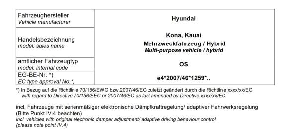 Für Hyundai I30 PD Kombi MAD Höherlegungsfedern Verstärkungsfedern HA