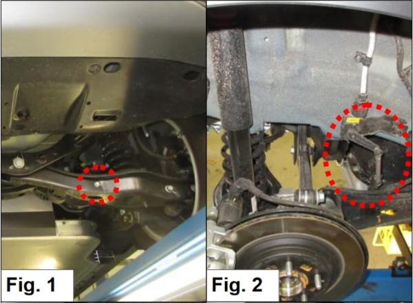 für Hyundai Kona OS Elektro MAD verstärkte Höherlegungsfedern HA ca. 15mm 493198