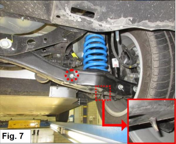 für Hyundai Kona OS Elektro MAD verstärkte Höherlegungsfedern HA ca. 15mm 493198