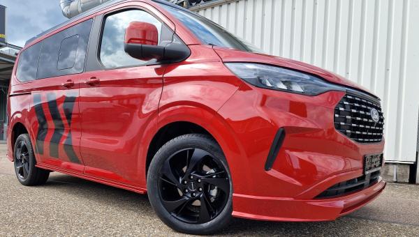 Irmscher Bodykit S Frontspoilerlippe Dachspoiler für Transit und Tourneo Custom