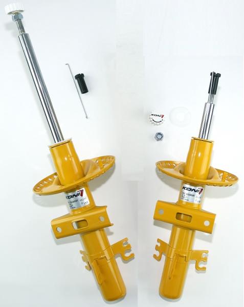 2x KONI-ADJUST-SENSITIV-SHORT Stoßdämpfer für VW T5 T6 härteverstellbar gek. VA