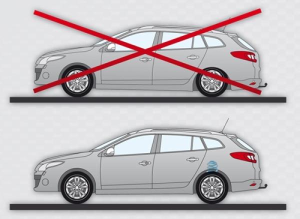 für Volvo V40 II MAD Zusatzfedern Höherlegungsfedern Verstärkungsfedern HA HV-062265