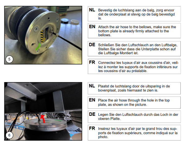 MAD Luftfeder Komfort Bedienteil am Sitz Kompressor mit Halter für Interstar XDD FWD HA