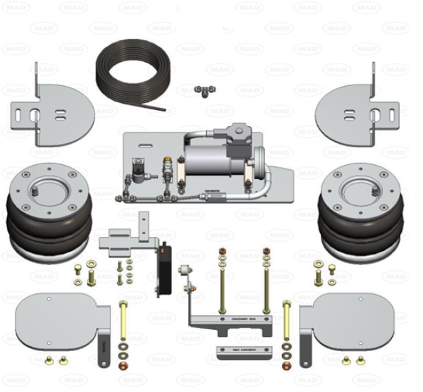 MAD Zusatzluftfeder SmartAir Luftfederung HA für Interstar XDD FWD