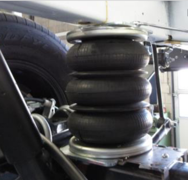 für Ford Transit V VI Pritsche MAD Zusatzluftfeder Basis HA Frontantrieb NR-067104-B