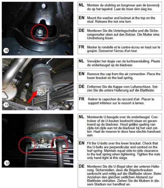 für Amarok II T1 MAD Komfort Zusatzluftfeder Höherlegung Hinterachse NR-067114-CS