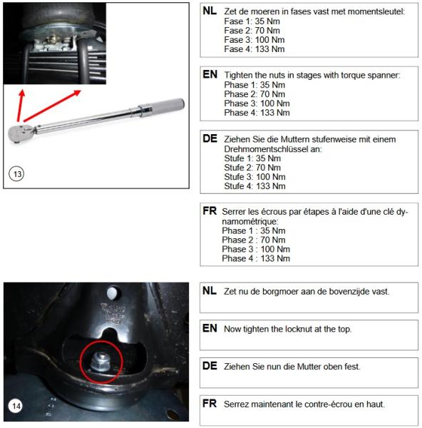 für Amarok MAD verstärkte Höherlegungsfedern Zusatzluftfedern Basis 25-30mm VA HA