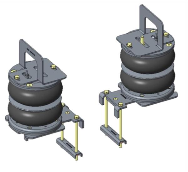 für Ford Transit V VI MAD Zusatzluftfeder 8 Zoll Luftfederung Basis NR-067514-B