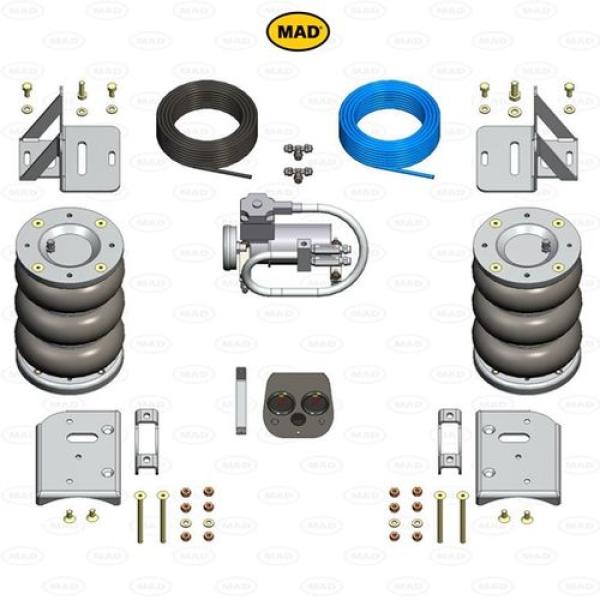 für Transit VII ab 2019 V363 Allrad 4x4 MAD Zusatzluftfeder Komfort NR-067654-CS