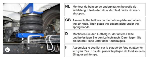 für B-Classic MAD Höherlegungsfedern Zusatzluftfedern Komfort Höherlegung VA HA