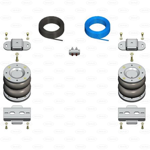 Wohnmobil auf Boxer II 250 290 MAD Zusatzluftfeder 8 Zoll Basic Luftfederung HA