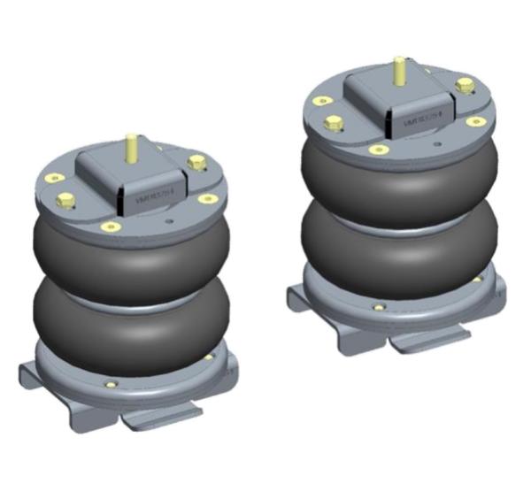 Wohnmobil auf Jumper 250 290 Basis MAD Komfort Luftfederung + Kompressor Set HA