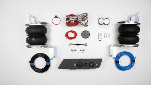 für Movano B Zwillingsbereifung MAD Zusatzluftfeder 8 Zoll + Kompressor Set HA