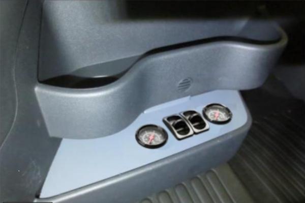 Wohnmobil auf NV400 MAD Zusatzluftfeder 8 Zoll + Kompressor Luftfederung Set HA