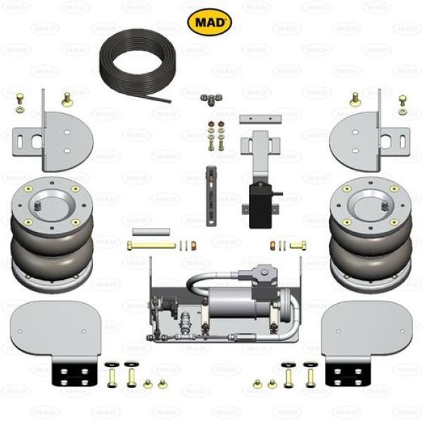 für Opel Movano B MAD Zusatzluftfeder Automatische Niveauregulierung HA
