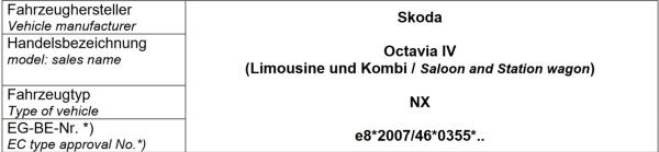für Skoda Octavia IV NX ohne Tieferlegung MAD Zusatzluftfeder Polybalg NR-197166