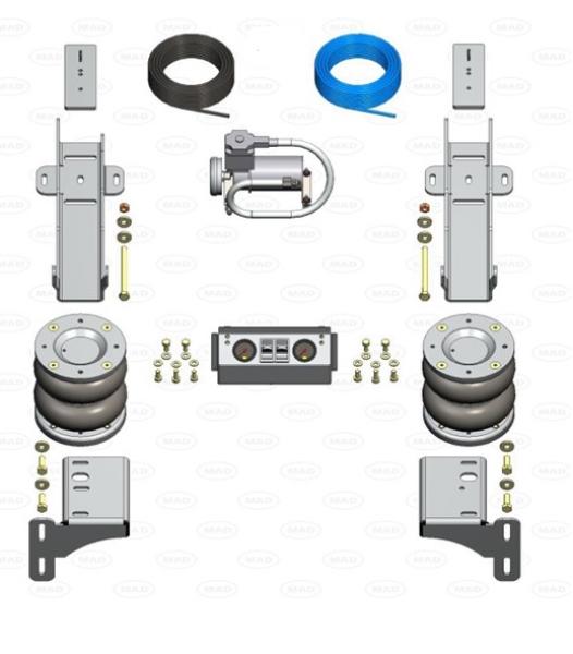 Sprinter 907 MAD Zusatzluftfeder Kompressor Bedienteil am Sitz HA NR-197534-CS1