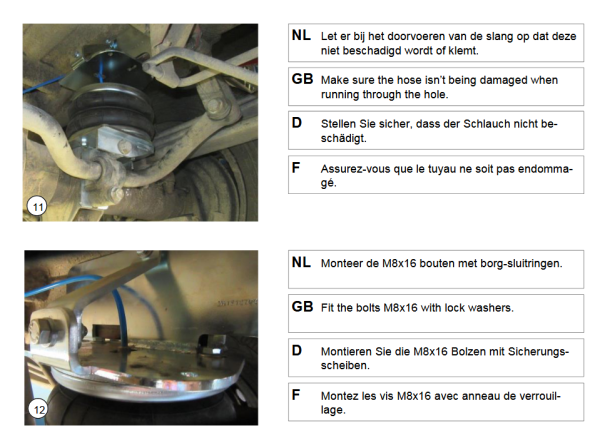 für Crafter Zwillingsbereifung RWD MAD Zusatzluftfeder Luftfederung Basis NR-197544-B