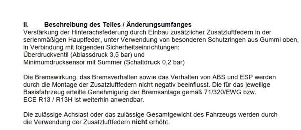 für Mercedes X-Klasse 470 MAD Zusatzluftfeder Polybalg NR-317086