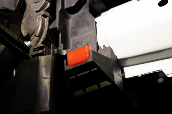 52- PU Puffer Kühlerhalterung für BMW Z1 8mm Versatz nach vorne PFF5-4652