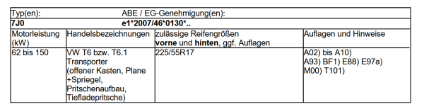 für T5 T6 T6.1 Schwerlast Fondmetal Bluster 17 Zoll Felgen Bilstein Eibach Höherlegungsfahrwerk