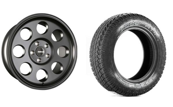 für Master III Radsatz Delta 4x4 Klassik Felge 8x17 Loder 235/60 Reifen