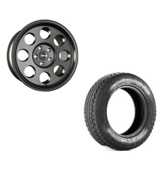 für Master III Radsatz Delta 4x4 Klassik Felge 8x17 Loder 235/60 Reifen