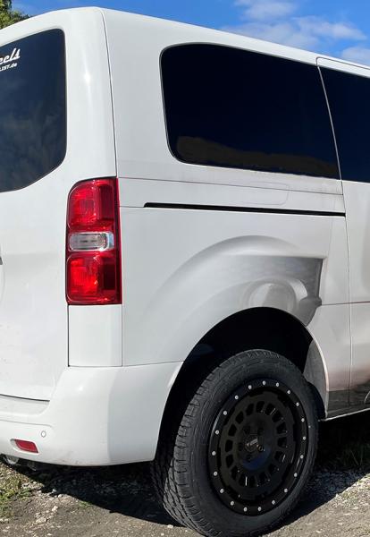 Höherlegungsfahrwerk für Snoeks Jumpy Space Tourer 40mm Twin-Monotube Projekt Eibach Höherlegungsfedern Koni HA Dämpfer