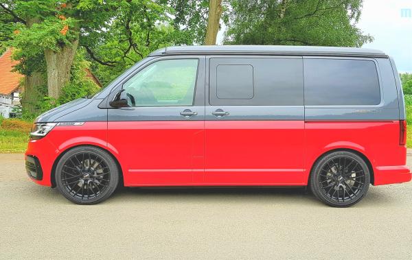 Twin Monotube 20.2 Felgen Satz 9x20 ET39 ET42 für T5 T6 T6.1 schwarz seidenmatt